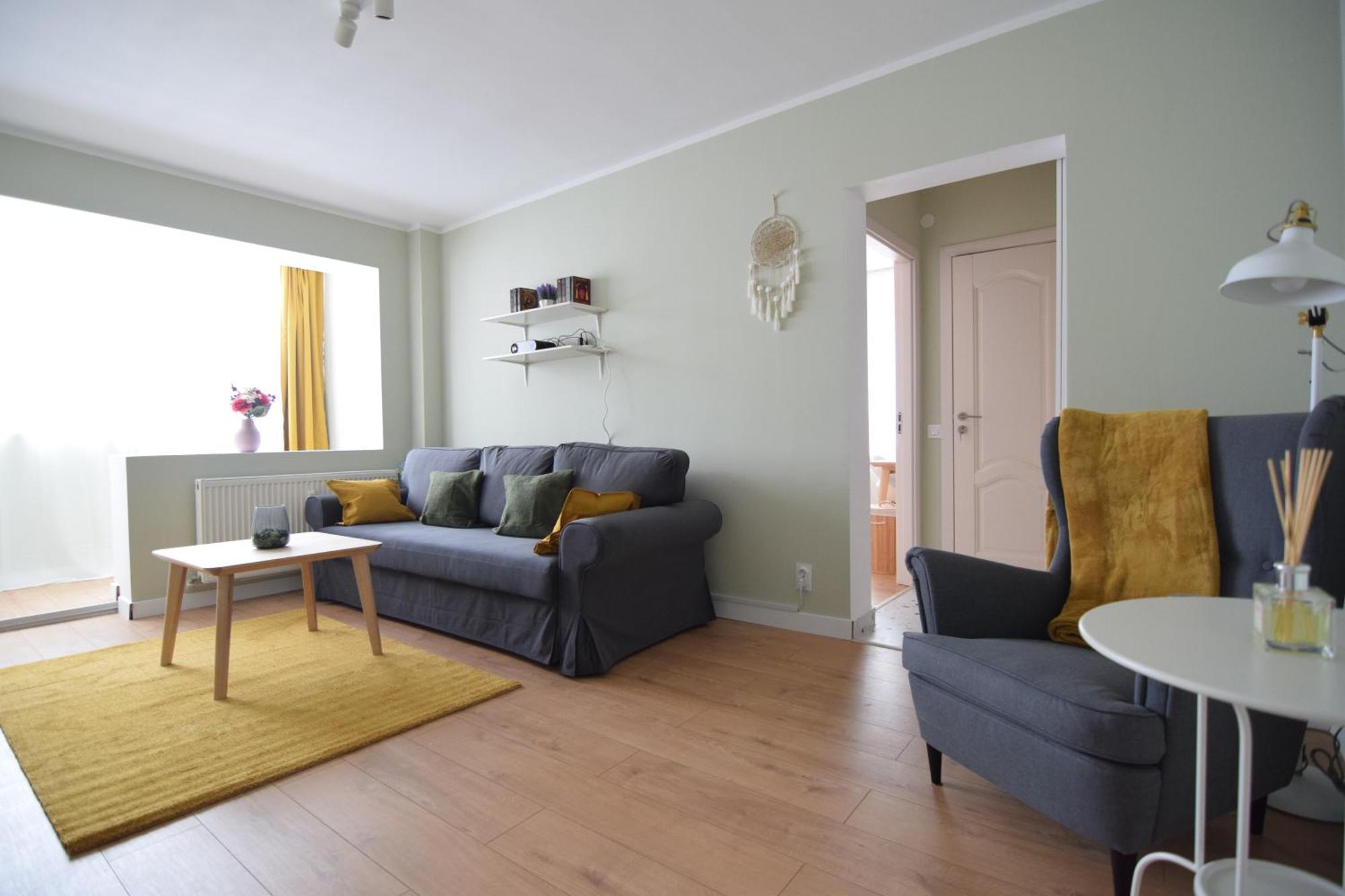Stylish Apartment With Video Projector Bucarest Esterno foto