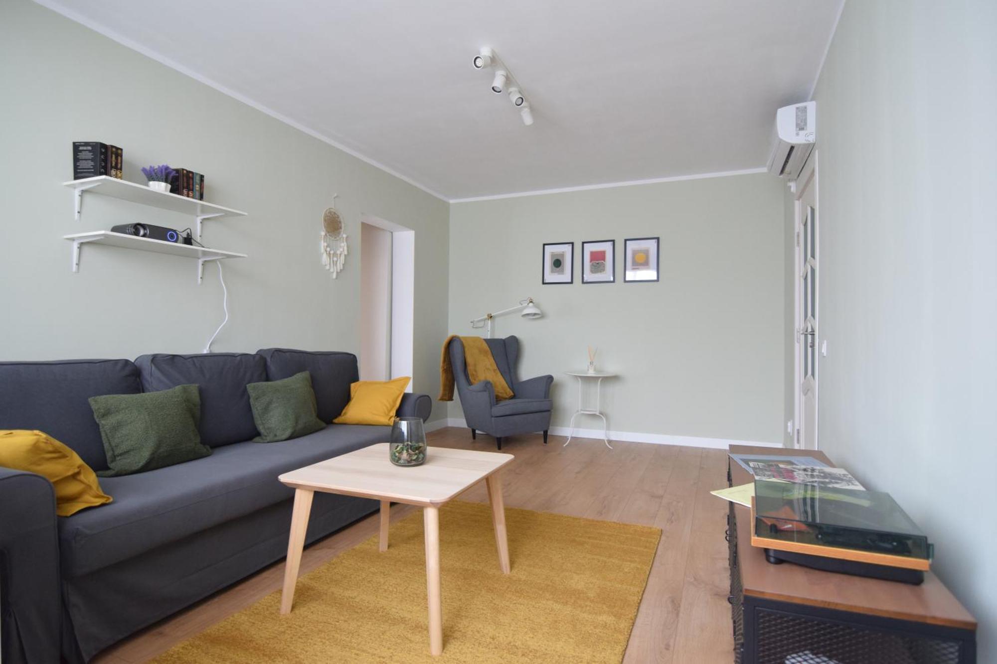 Stylish Apartment With Video Projector Bucarest Esterno foto